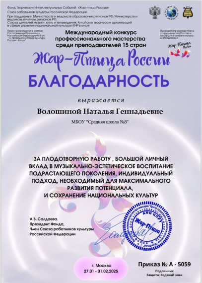 Наши таланты.